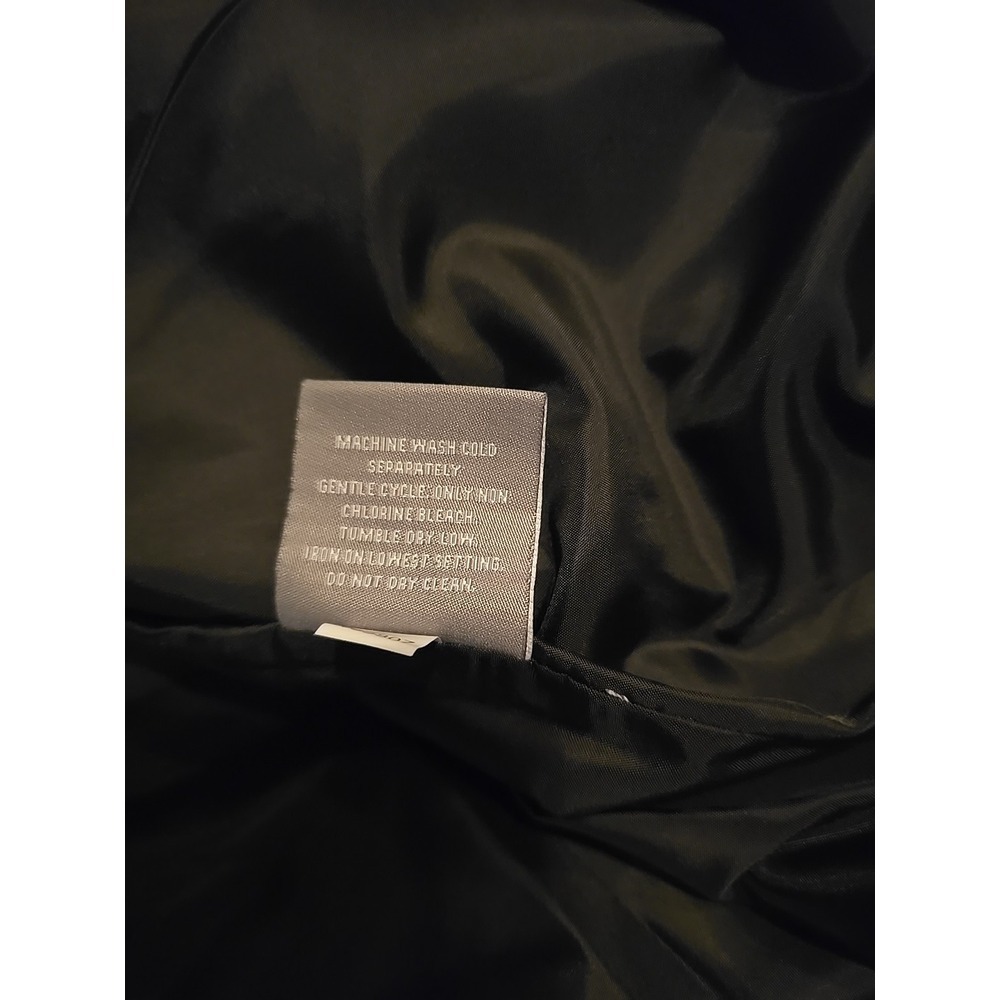Michael Kors Softshell Bomber Jacket Black Size XL - Picture 15 of 16